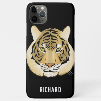 Wild Face in Black iPhone 11 Pro Max Case