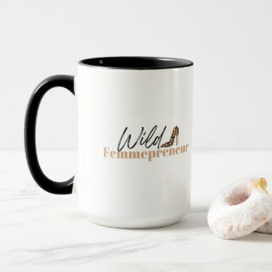 Wild Femmepreneur Mug White