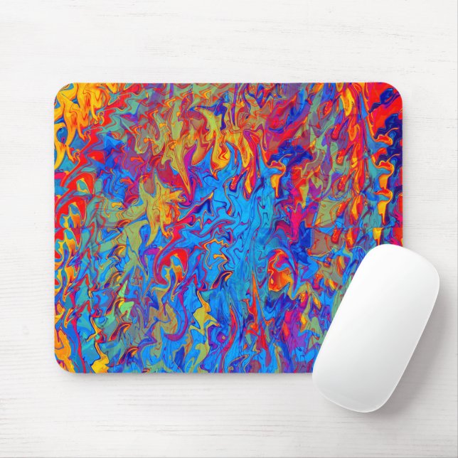 Wild Flames..... Mouse Mat (With Mouse)