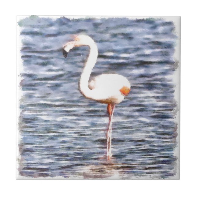 Wild Flamingo Tile (Front)