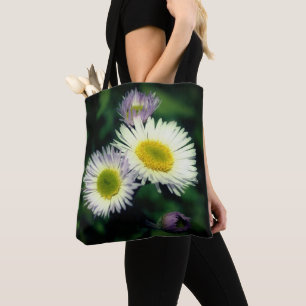Wild Fleabane Daisy Flower Close Up  Tote Bag
