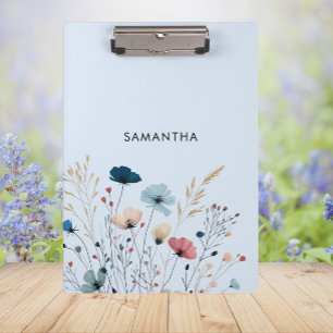 Wild Floral Clipboard