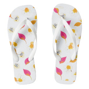 Wild Floral  Flip Flops