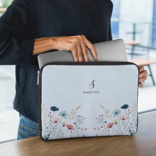 Wild Floral  Laptop Sleeve