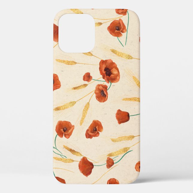 Wild floral: light background pattern. Case-Mate iPhone case (Back)