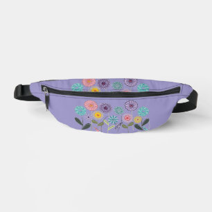 Wild Flower 2-Sided Print Fanny Pack