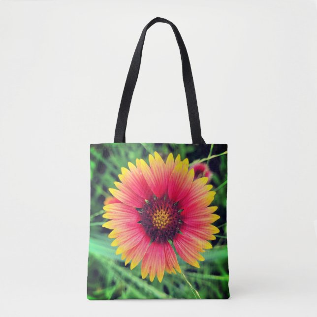 Wild Flower Child Tote Bag (Front)