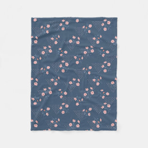Wild Flower Fleece Blanket