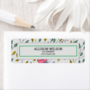 Wild Flower Pattern-Colourful Wild Flower-Floral