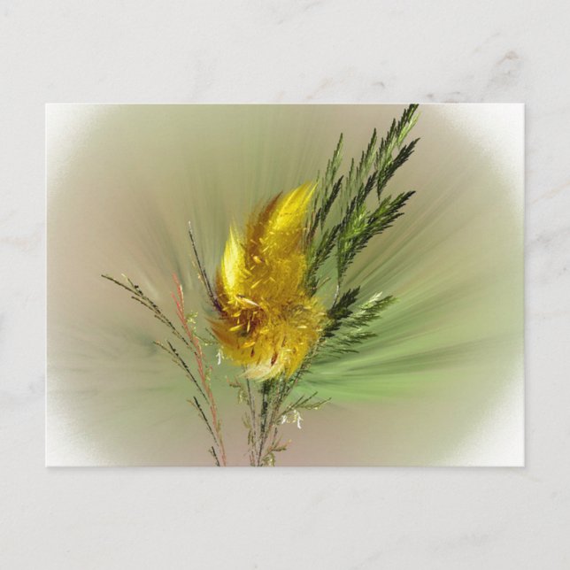 Wild Flower Postcard (Front)