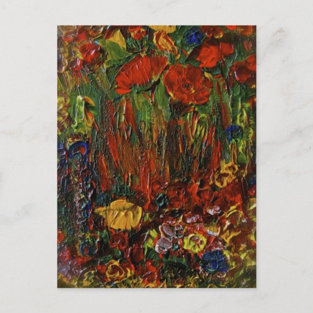 Wild Flower  Postcard (Front)