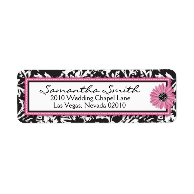 Wild Flower Return Label (Front)
