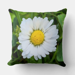 Wild Flower Romania – Botanical Macro Photography Cushion