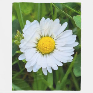Wild Flower Romania – Botanical Macro Photography Fleece Blanket