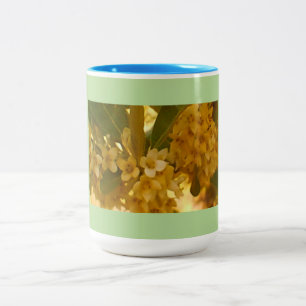 Wild Flower Two-Tone Coffee Mug