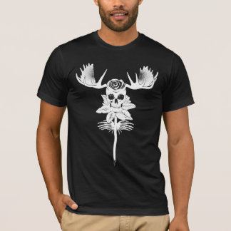WILD FLOWER: WHT on BLK Series T-Shirt