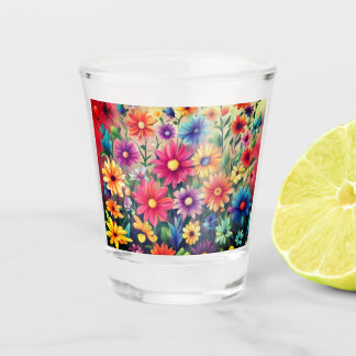 Wild Flowers #22 - Shot Glass