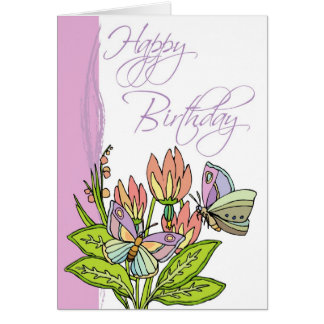 Wild Flowers and butterflies