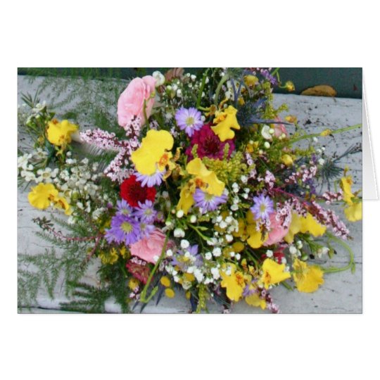 Wild Flowers Card