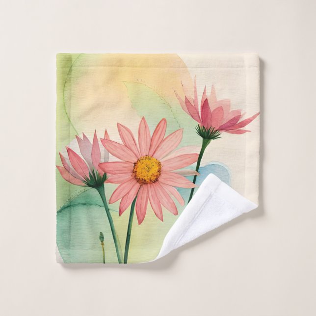 Wild Flowers Caress  Wash Cloth (Wash Cloth)