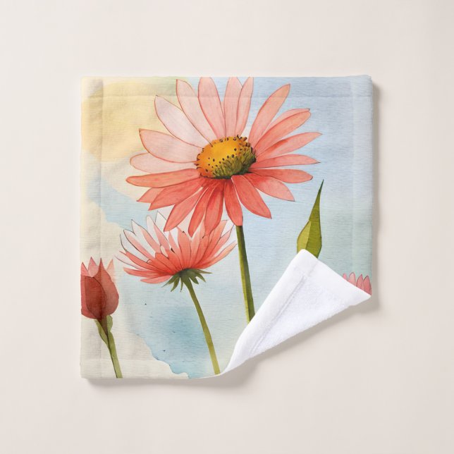 Wild Flowers Caress  Wash Cloth (Wash Cloth)