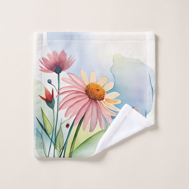 Wild Flowers Caress  Wash Cloth (Wash Cloth)