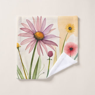 Wild Flowers Caress  Wash Cloth