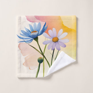 Wild Flowers Caress  Wash Cloth