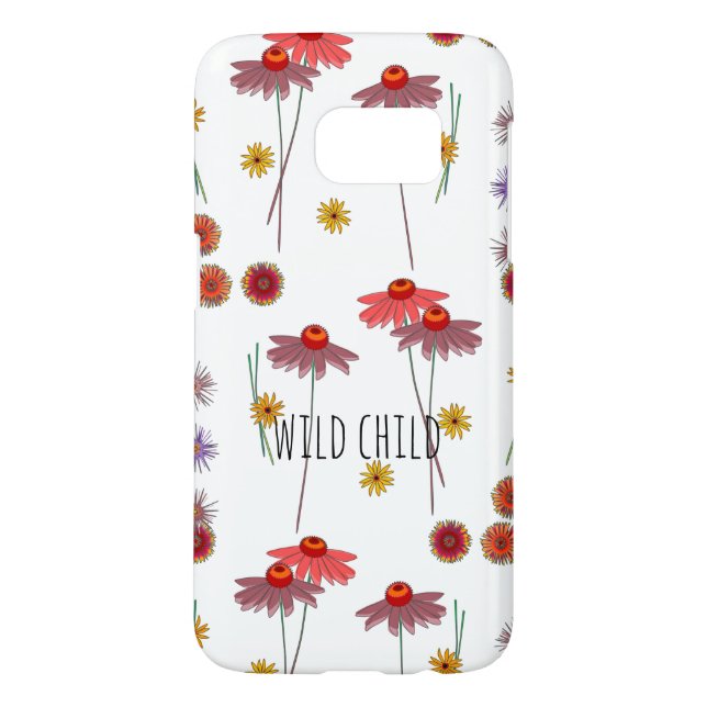 Wild Flowers cellphone case (Back)