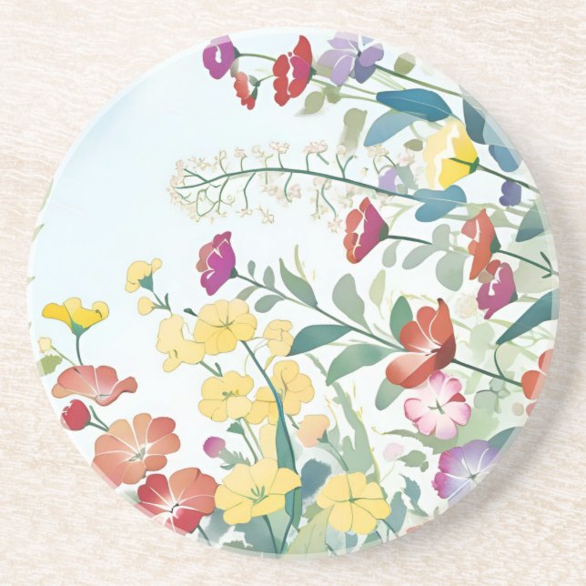 Wild Flowers Coaster (Front)