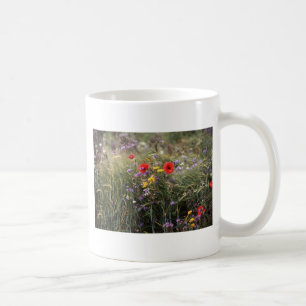 Wild flowers coffee mug