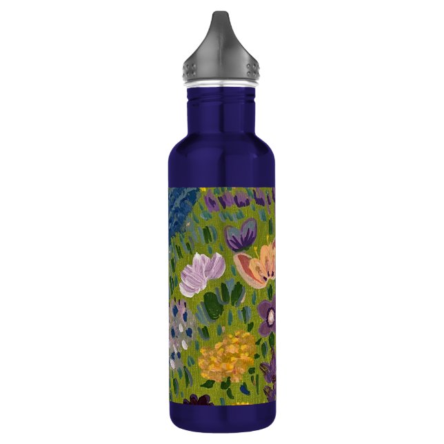 Wild flowers colors 710 ml water bottle (Left)