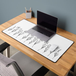 Wild flowers desk mat