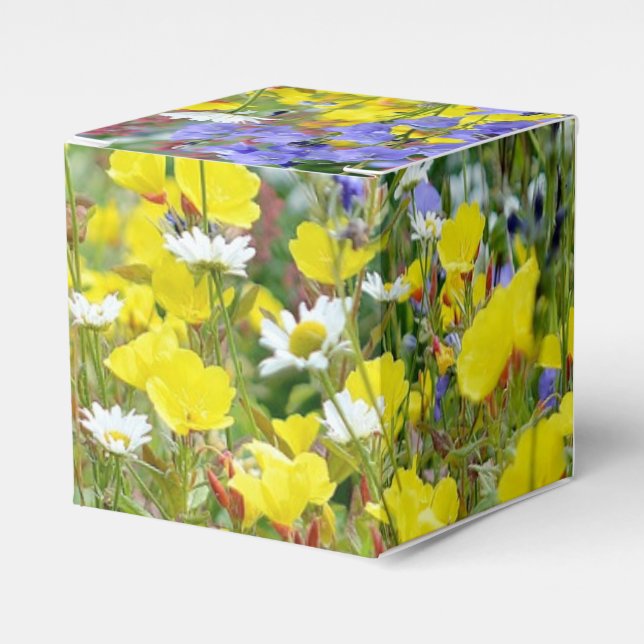 Wild Flowers Favour Box (Front Side)