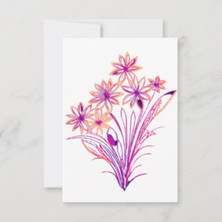 Wild Flowers in Purple Quilled Bouquet