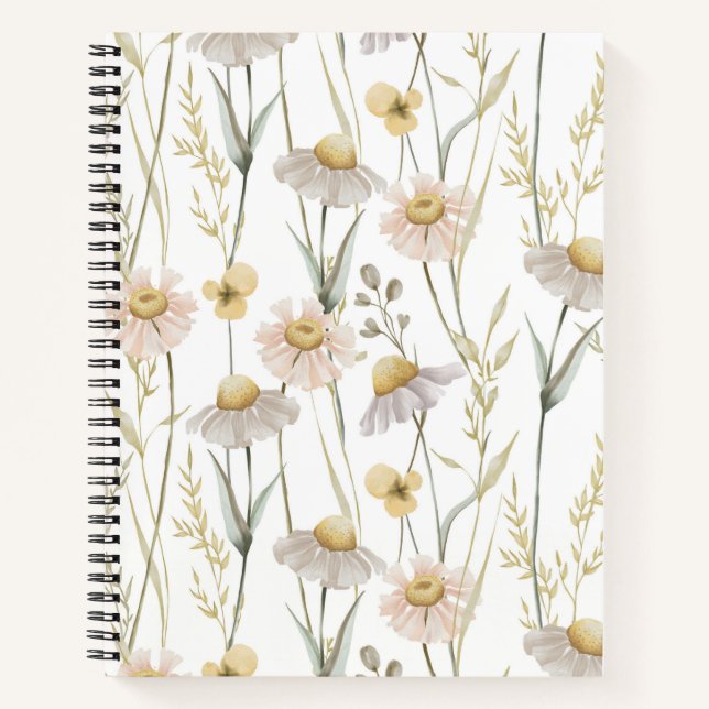 Wild Flowers Notebook (Front)