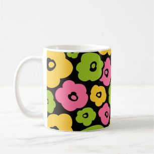 Wild Flowers Pattern Coffee Mug