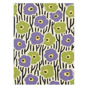 Wild Flowers Pattern Tablecloth