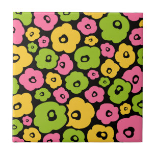 Wild Flowers Pattern Tile