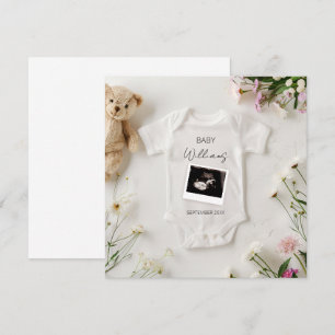 Wild Flowers Pregnancy Announcement