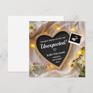 Wild Flowers Pregnancy Announcement