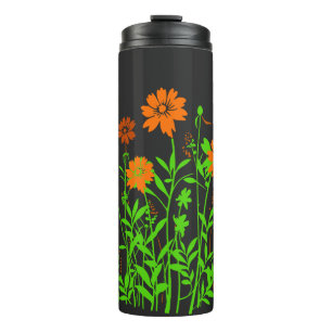 Wild Flowers Stainless Steel Water Bottle