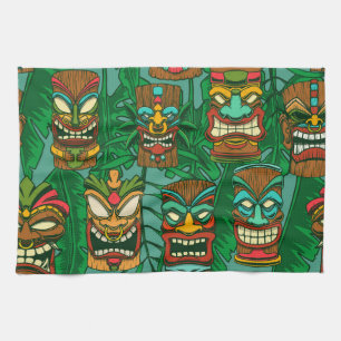 Wild Flowers Watercolor: Colorful Seamless Tea Towel