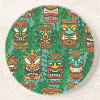 Wild Flowers Watercolor: Colourful Seamless Coaster