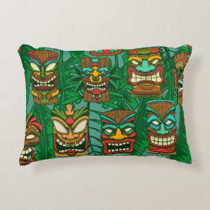 Wild Flowers Watercolor: Colourful Seamless Decorative Cushion
