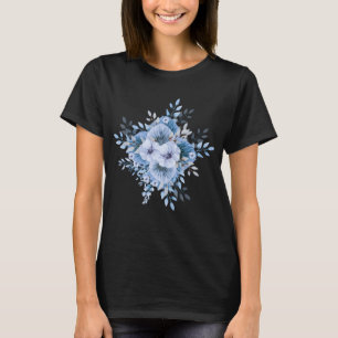Wild flowers Watercolor T-shirt
