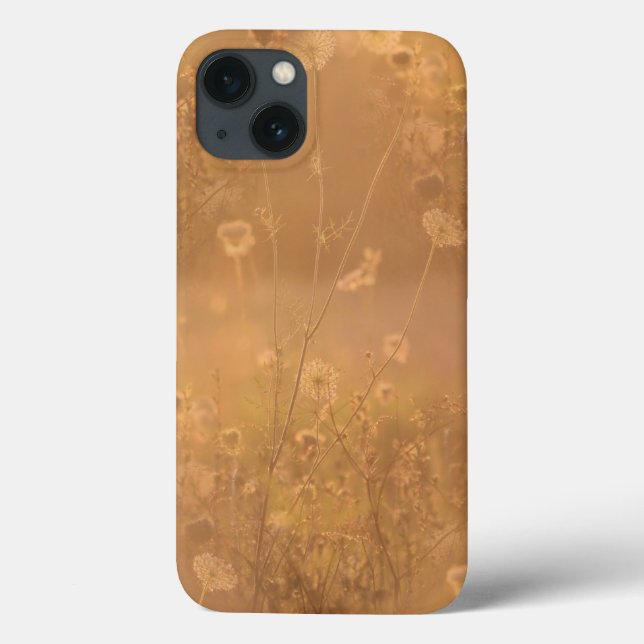 Wild Flowers with Orange Glow Case-Mate iPhone Case (Back)