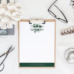 Wild Forest Business Logo Custom Letterhead