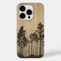 Wild forest - Engraved wood - Wooden