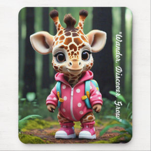 "Wild Forest Explorer" Mouse Mat
